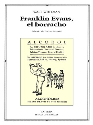 cover image of Franklin Evans, el borracho